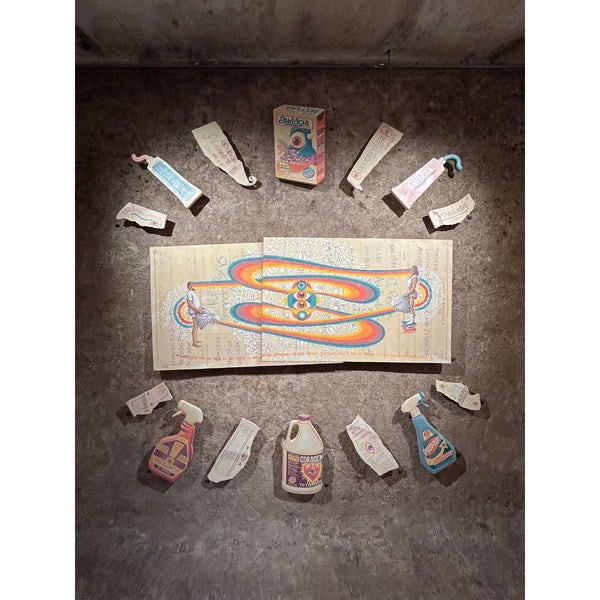 Original acrylic painting on wood "This life is nothing more than" by Mário Belém available at Because Art Matters gallery.