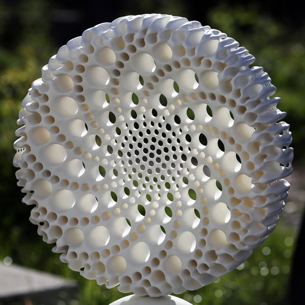 Original marble sculpture "Vortex" by Matthias Contzen available at Because Art Matters gallery