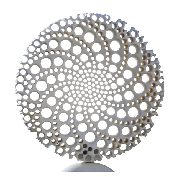 Original marble sculpture "Vortex" by Matthias Contzen available at Because Art Matters gallery