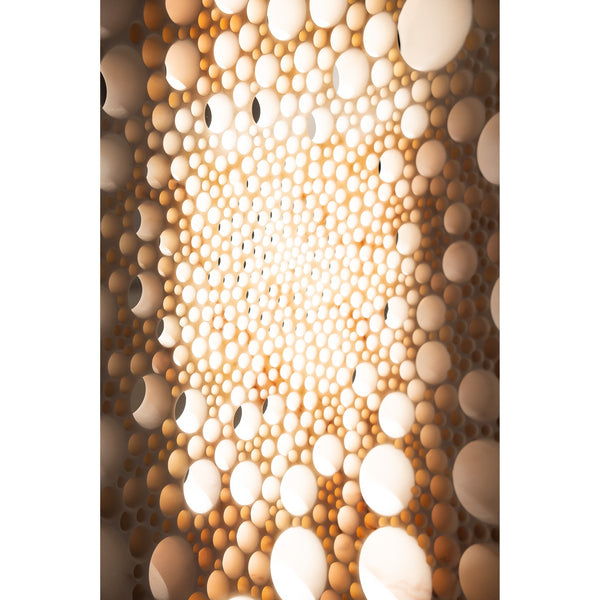 detail of Original marble sculpture "Cosmic Seed" by Matthias Contzen available at Because Art Matters gallery.